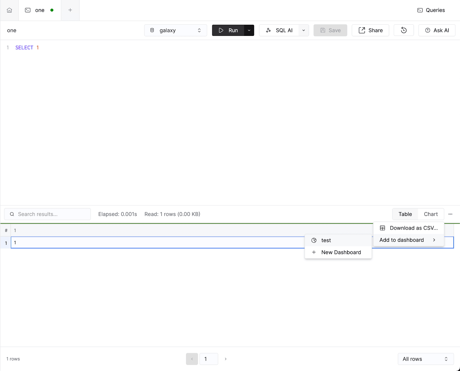Mejoras en los dashboards