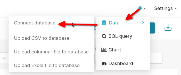Agregar una base de datos