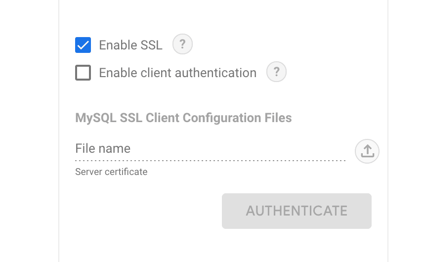 Настройка подключения Looker Studio с параметрами SSL для ClickHouse Cloud