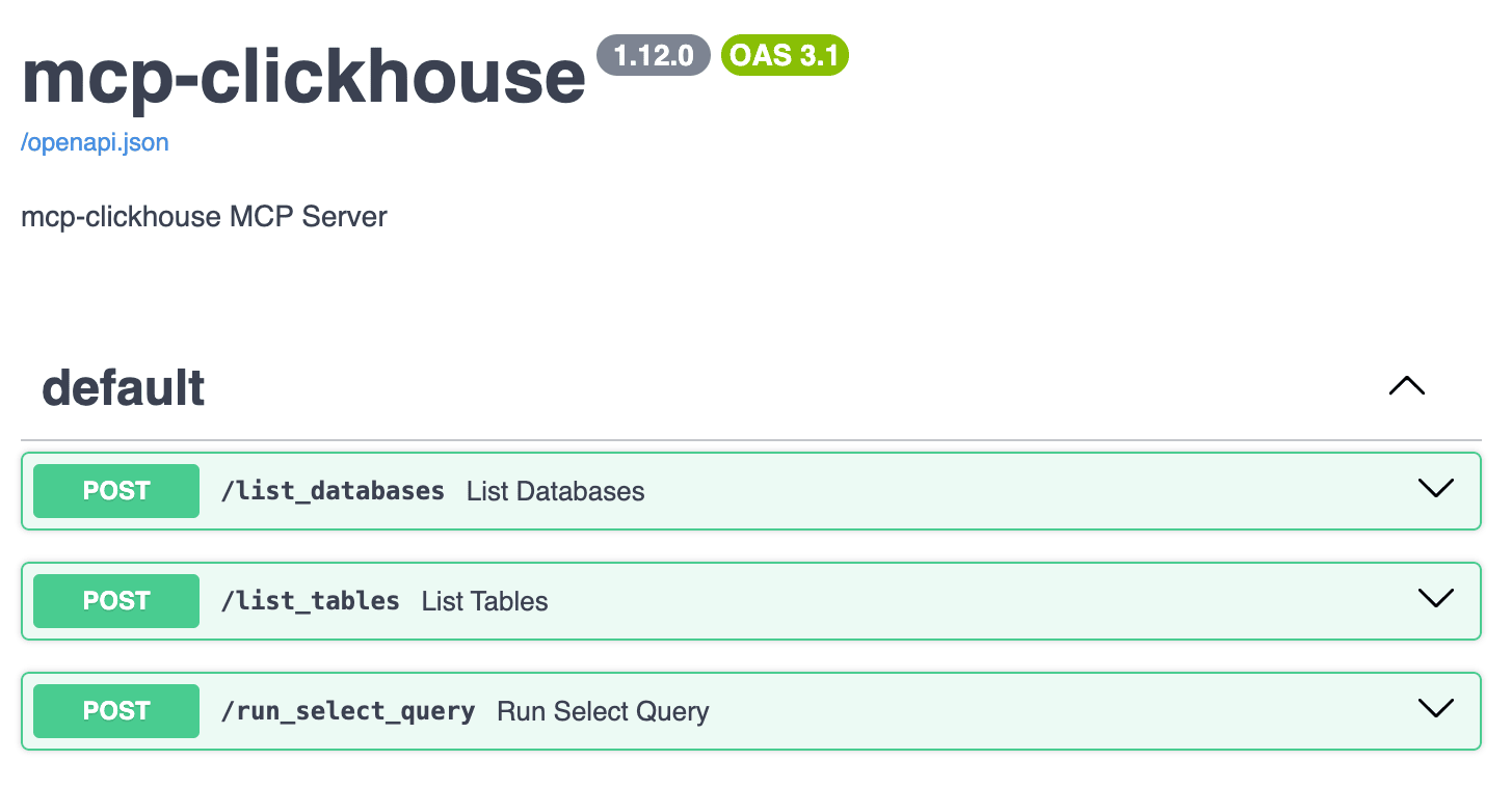 Endpoints de Open API